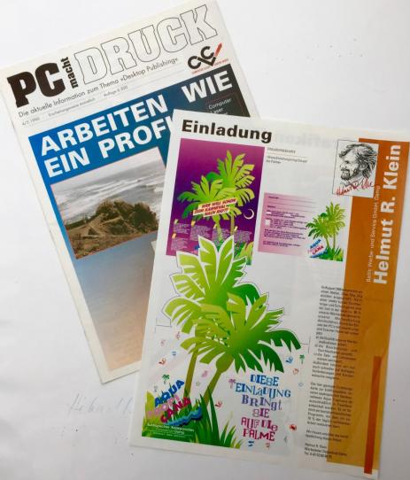 1990 04 PC macht Druck, Computer Laser Center Nord, aktuelle Information zum Thema &quot;Desktop Publishing&quot;