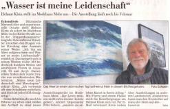 2012 Treppenhaus-Galerie-Mohr Eckernförde  Presse a