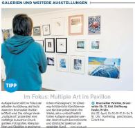 2018 03 Ausstellung &quot;im Fokus Multiple  Art&quot; m.a. + BBK   Einladung