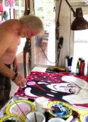 2018 07 Helmut R. Klein - arbeiten im Sommeratelier in SE . 5 