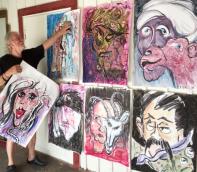 2018 07 Helmut R. Klein - arbeiten im Sommeratelier in SE .2 