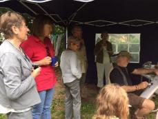 7 Blitzporträts vom Kunstverein Schleswig zum Sommerfest 2018 08 von Helmut R. Klein 