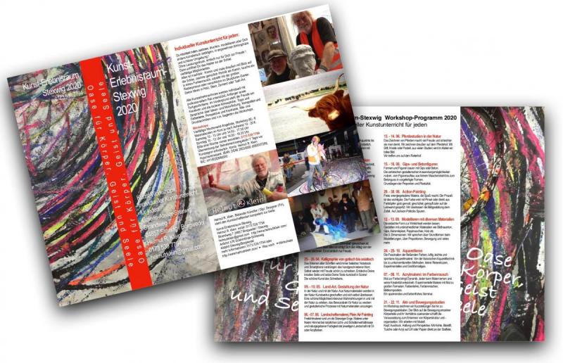 Kunst - Erlebnisraum - Stexwig,  Workshop - Programm 2020